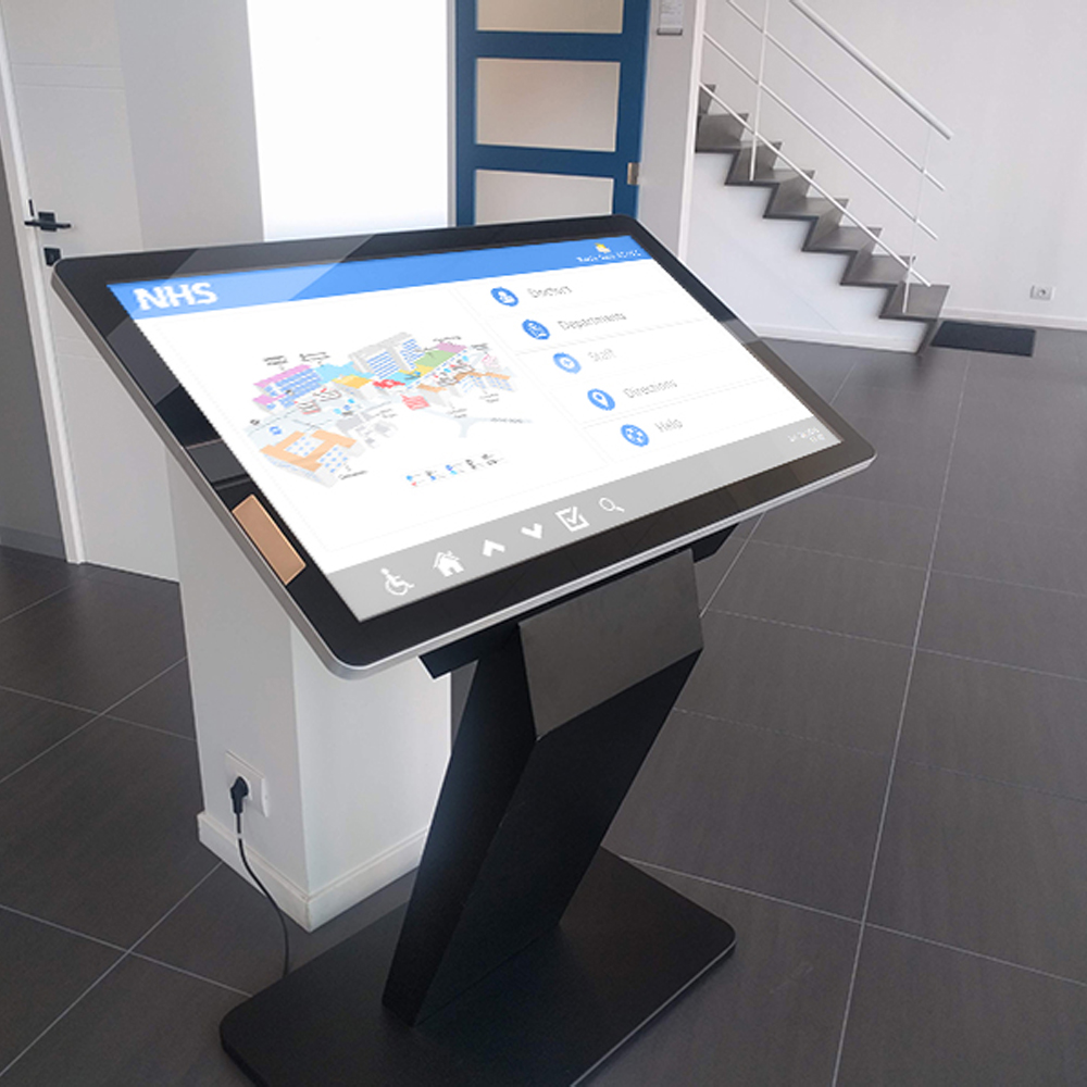  wall mount interactive touch screen  information kiosk in kenya