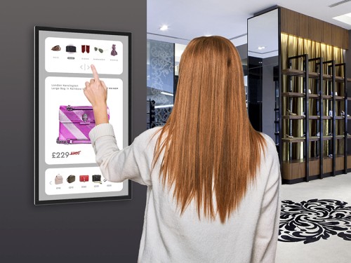 wall mount interactive touch screen kiosk in kenya and africa