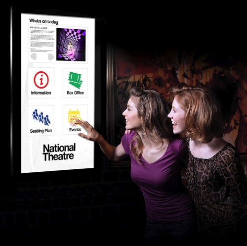  wall mount interactive touch screen display in kenya