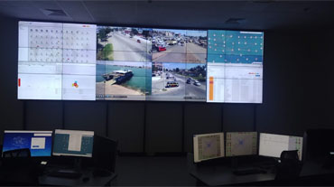 situation room video wall in kenya