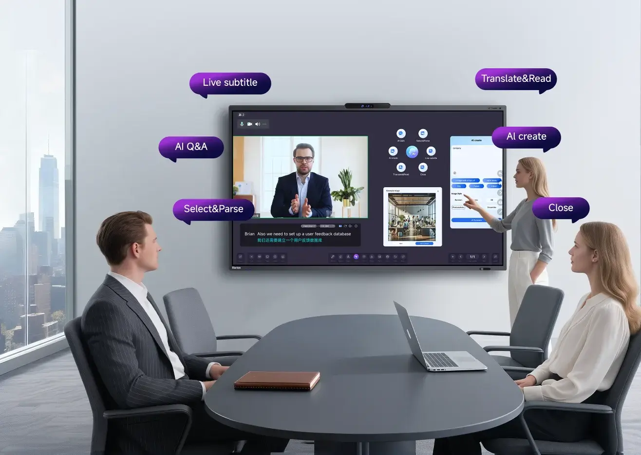 Horion AI smartboard in kenya and africa